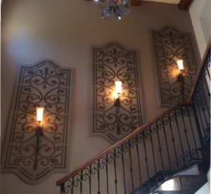 custom stencil light fixtures